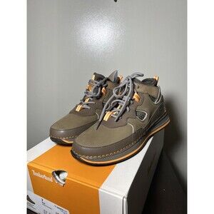 Timberland Womens Timberloop Mid Hiker Olive Nubuck Boots Size 7